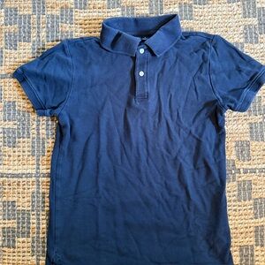 Janie and Jack Boys solid Navy Blue Polo Shirt Size 10